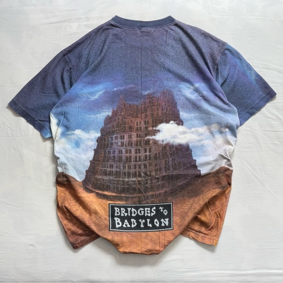 RARE 1997 Rolling Stones Bridges to Babylon AOP - Picture 5 of 5